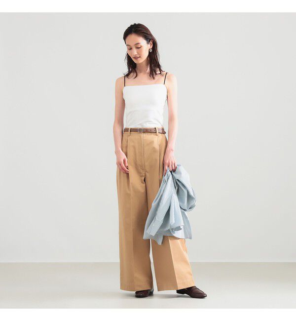 Demi-Luxe BEAMS 「レーヨン 天竺 カップ付きキャミソール」|Tシャツ・カットソー|
