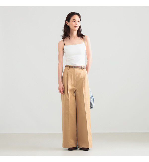Demi-Luxe BEAMS 「レーヨン 天竺 カップ付きキャミソール」|Tシャツ・カットソー|