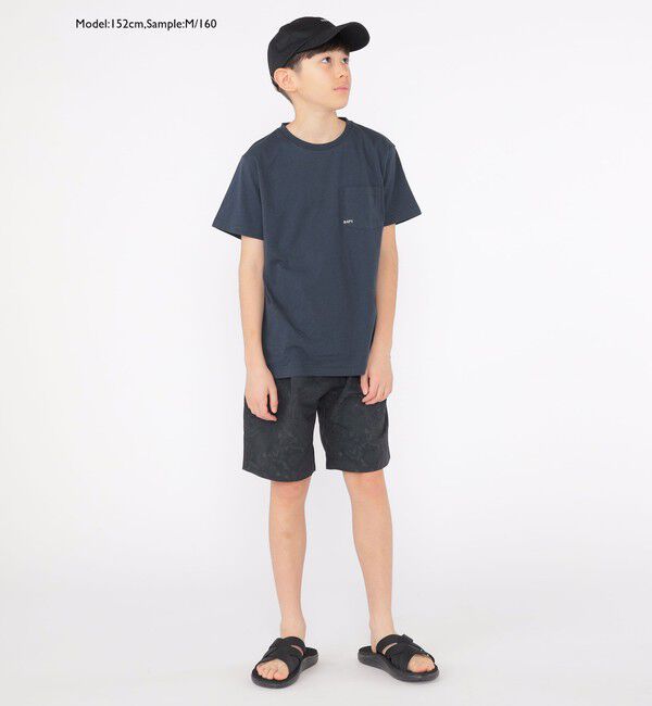 SHIPS KIDS「【累計販売数1万枚突破!!】【WEB限定】SHIPS KIDS:100～160cm /SHIPS マイクロロゴ Tシャツ」|Tシャツ・カットソー|
