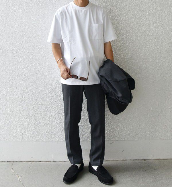 SHIPS any「SHIPS any:〈接触冷感/遮熱/UVカット機能等〉サマーファンクション ポケット Tシャツ 26SS◆」|Tシャツ・カットソー|