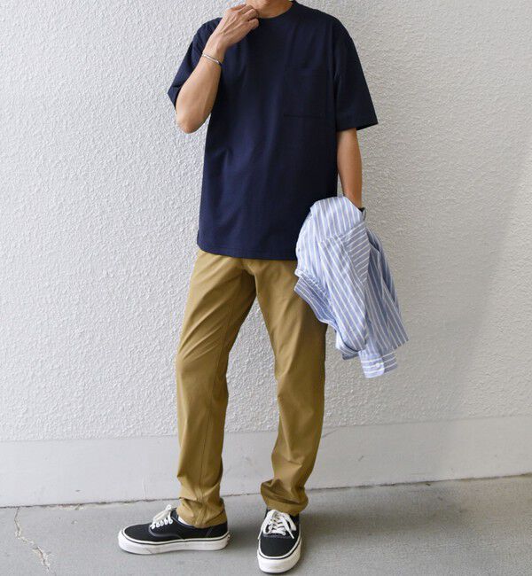 SHIPS any「SHIPS any:〈接触冷感/遮熱/UVカット機能等〉サマーファンクション ポケット Tシャツ 26SS◆」|Tシャツ・カットソー|