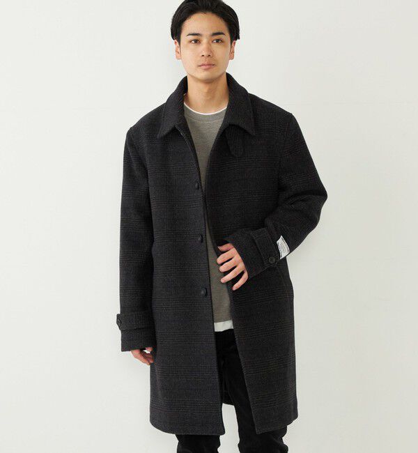SHIPS Colors 「SHIPS Colors:HOLLOW WOOL コート」|ステンカラーコート|