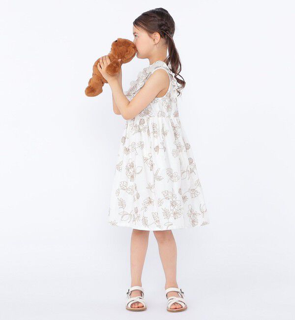SHIPS KIDS「SHIPS KIDS:100～130cm /エンブロイダリー ワンピース」|ワンピース|