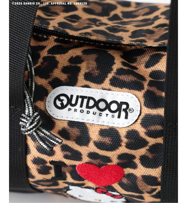 OUTDOOR PRODUCTS Usual Things「追加 HELLO KITTY 230 ROLL BOSTON SMALL ex LEOPARD」|ショルダー・メッセンジャー|