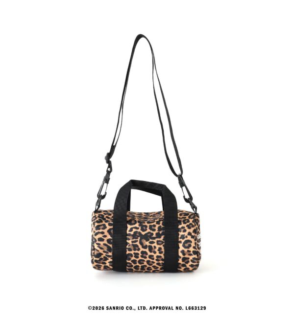 OUTDOOR PRODUCTS Usual Things「追加 HELLO KITTY 230 ROLL BOSTON SMALL ex LEOPARD」|ショルダー・メッセンジャー|