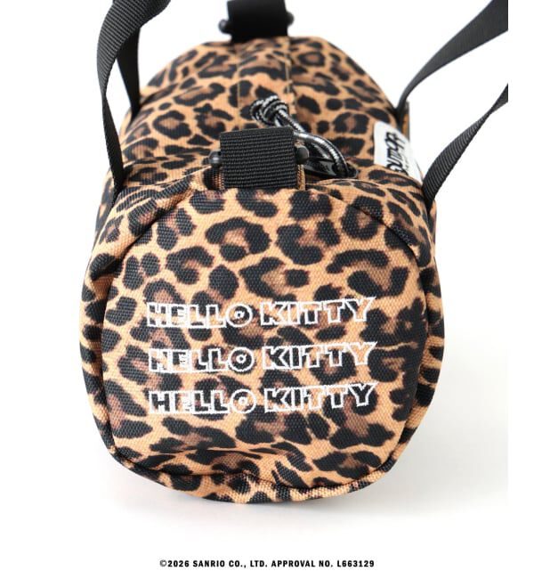 OUTDOOR PRODUCTS Usual Things「追加 HELLO KITTY 230 ROLL BOSTON SMALL ex LEOPARD」|ショルダー・メッセンジャー|