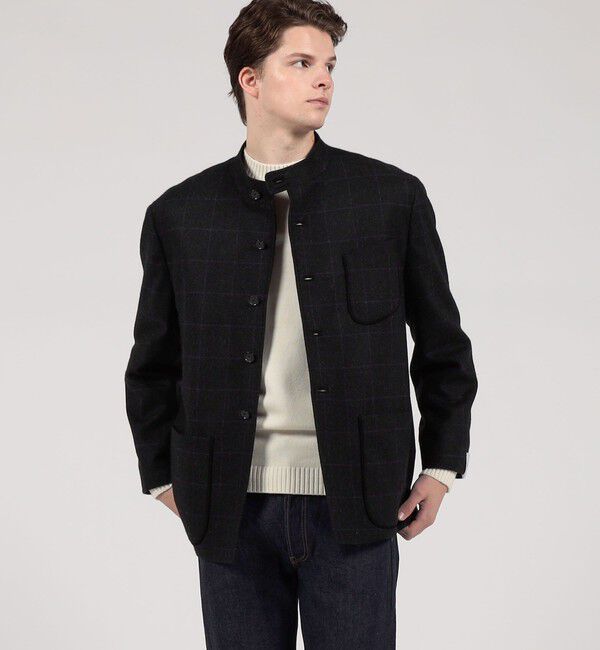 TOMORROWLAND BUYING WEAR「【別注】CARUSO ウール フォレスティエールジャケット」|ブルゾン・スタジャン|