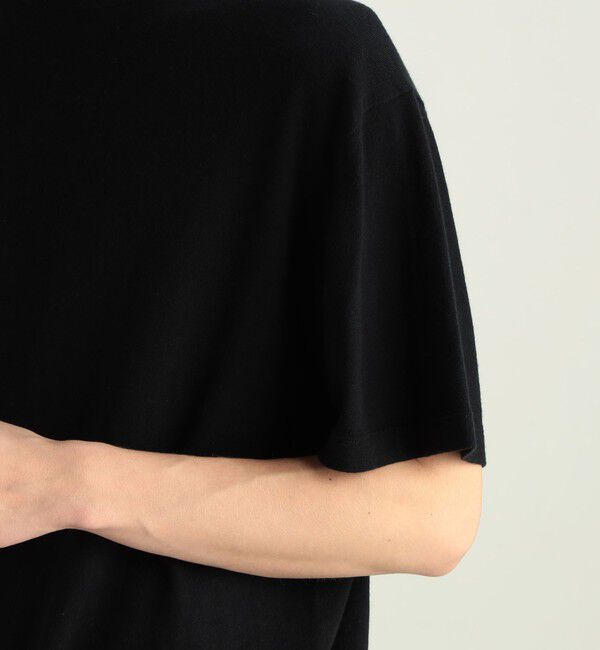 Edition「コットンカシミヤ ハーフスリーブトップス」|Tシャツ・カットソー|