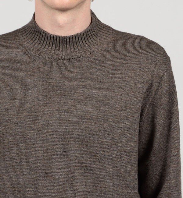 TOMORROWLAND MENS「TOMORROWLAND tricot メリノベーシック モックネックプルオーバー」|ニット・セーター|