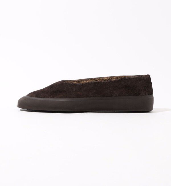TOMORROWLAND GOODS「LE MONDE BERYL APRES SCI SUEDE スウェードフラットシューズ」|バレエシューズ|
