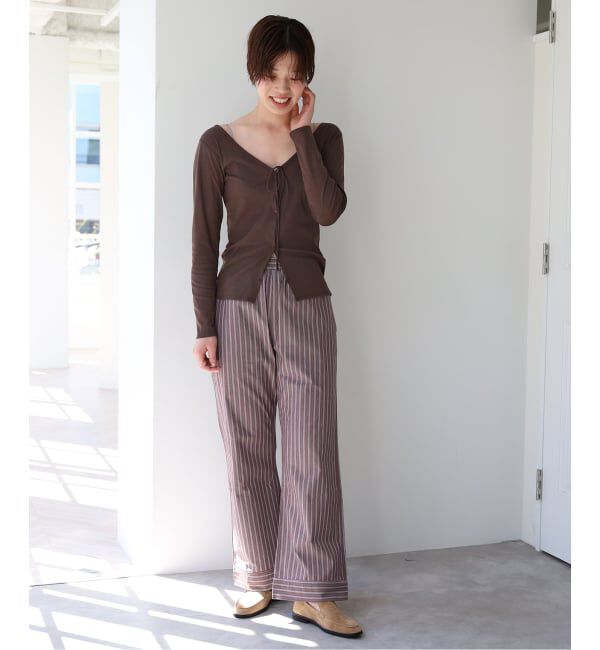 EMILYWEEK「コットンソフトフライスカーディガン」|Tシャツ・カットソー|