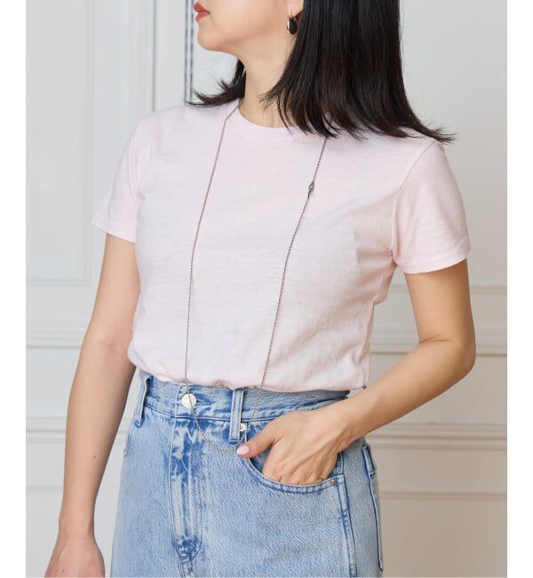 IENA LA BOUCLE「CAROUSE LAMBRA ケラウズランブラ SS SLIM CREW  261-491」|Tシャツ・カットソー|