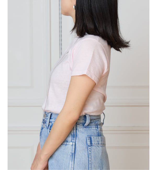 IENA LA BOUCLE「CAROUSE LAMBRA ケラウズランブラ SS SLIM CREW  261-491」|Tシャツ・カットソー|