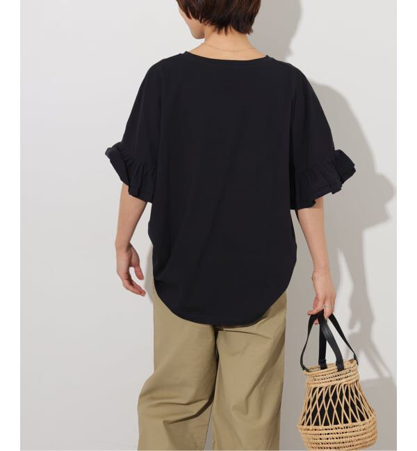 JOURNAL STANDARD relume「《追加》コットンダブルフリルTEE」|Tシャツ・カットソー|