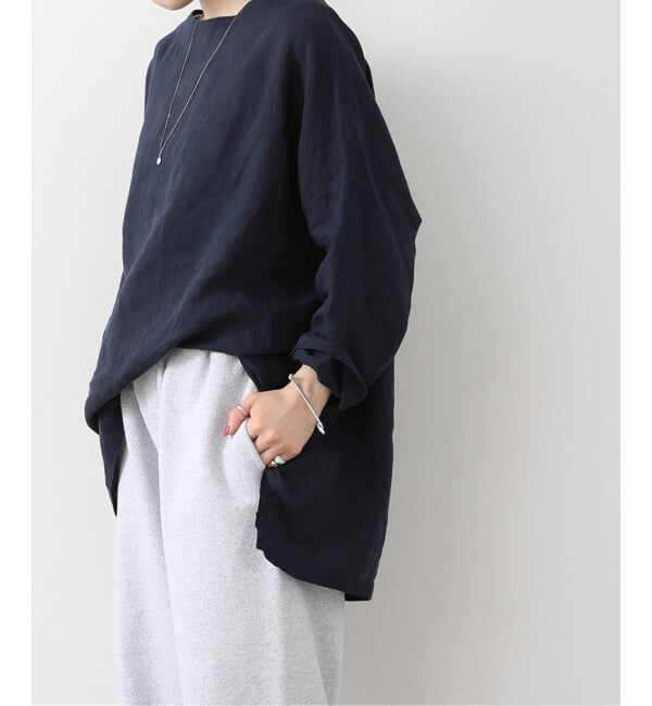 journal standard luxe「エアリネンボートネック-ブラウス」|シャツ・ブラウス|