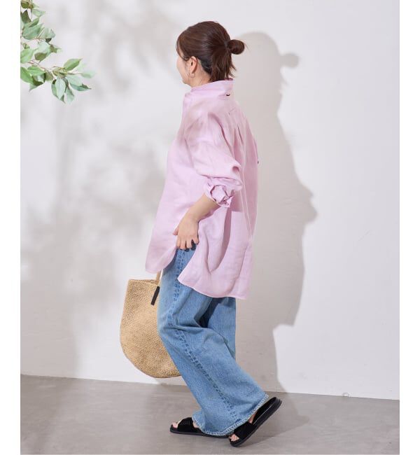JOURNAL STANDARD「【TICCA / ティッカ】リネンスクエアビッグシャツ uni」|シャツ・ブラウス|