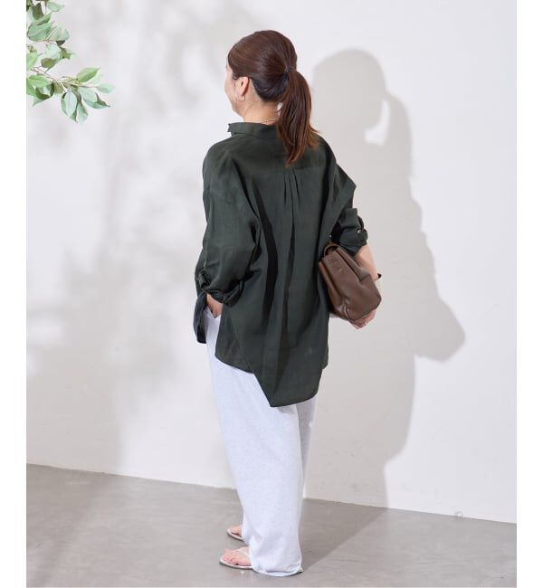 JOURNAL STANDARD「【TICCA / ティッカ】リネンスクエアビッグシャツ uni」|シャツ・ブラウス|