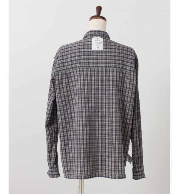 journal standard luxe「【HTS】COTTON CHECK ONE-UP COLLAR SHIRT」|シャツ・ブラウス|