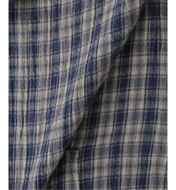 journal standard luxe「【HTS】COTTON CHECK ONE-UP COLLAR SHIRT」|シャツ・ブラウス|