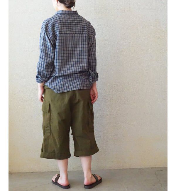 journal standard luxe「【HTS】COTTON CHECK ONE-UP COLLAR SHIRT」|シャツ・ブラウス|