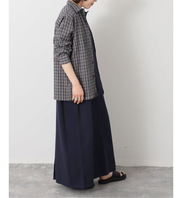 journal standard luxe「【HTS】COTTON CHECK ONE-UP COLLAR SHIRT」|シャツ・ブラウス|