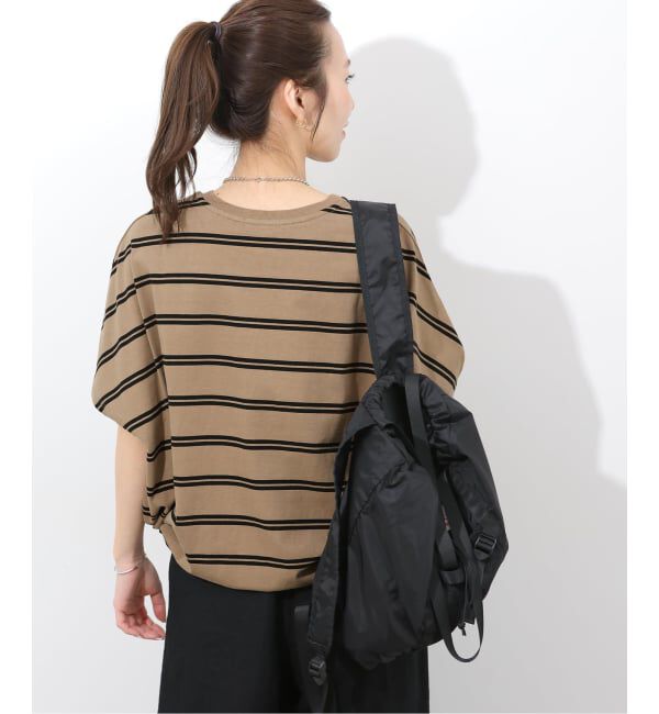 JOURNAL STANDARD relume「《追加予約2》フレンチスリーブボーダーTシャツ」|Tシャツ・カットソー|