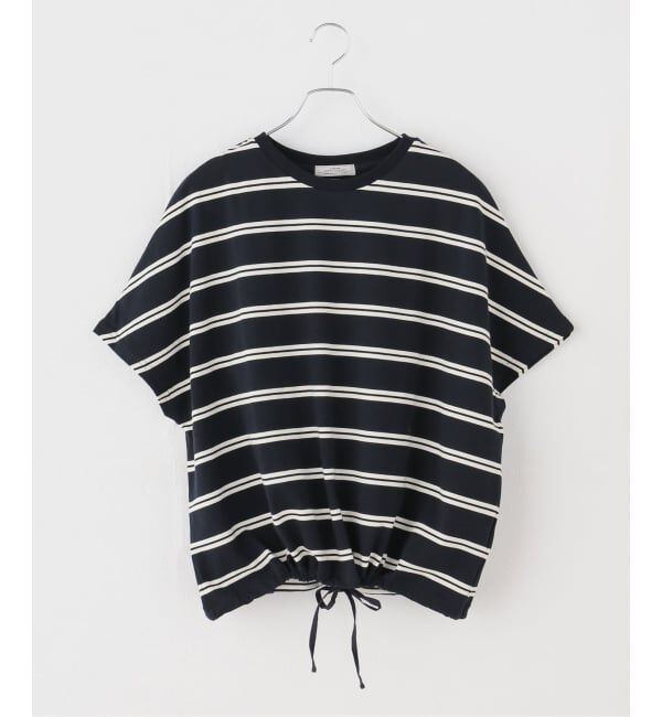 JOURNAL STANDARD relume「《追加予約2》フレンチスリーブボーダーTシャツ」|Tシャツ・カットソー|