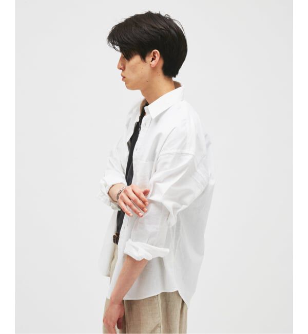 JOURNAL STANDARD「《予約》TRISECT2 / コットン リネン FAT レギュラーカラー シャツ」|シャツ・ブラウス|