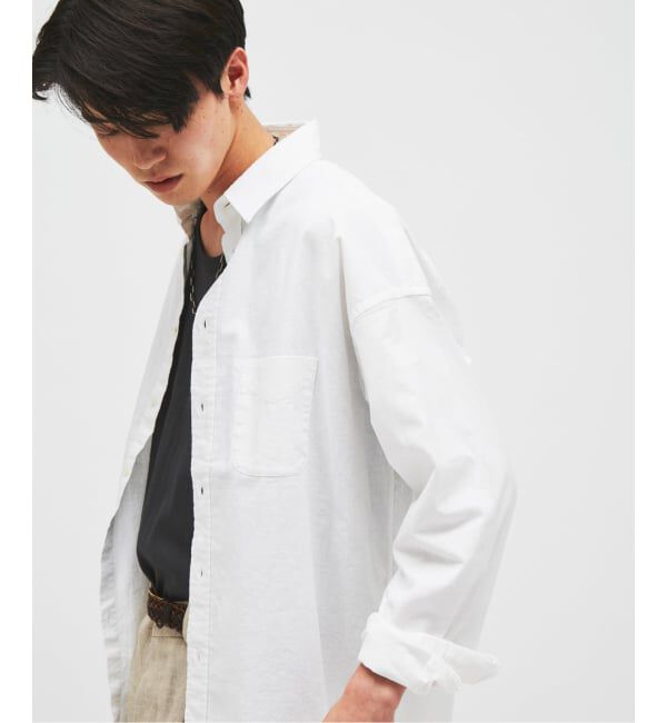 JOURNAL STANDARD「《予約》TRISECT2 / コットン リネン FAT レギュラーカラー シャツ」|シャツ・ブラウス|