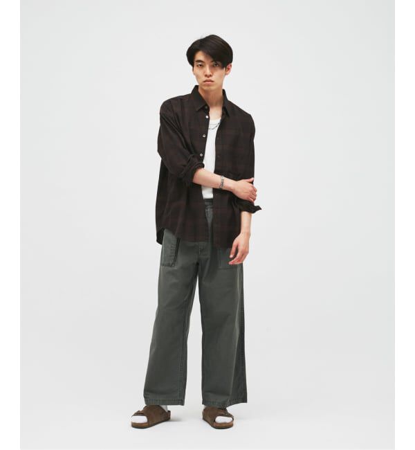 JOURNAL STANDARD「《予約》TRISECT2 / コットン リネン FAT レギュラーカラー シャツ」|シャツ・ブラウス|
