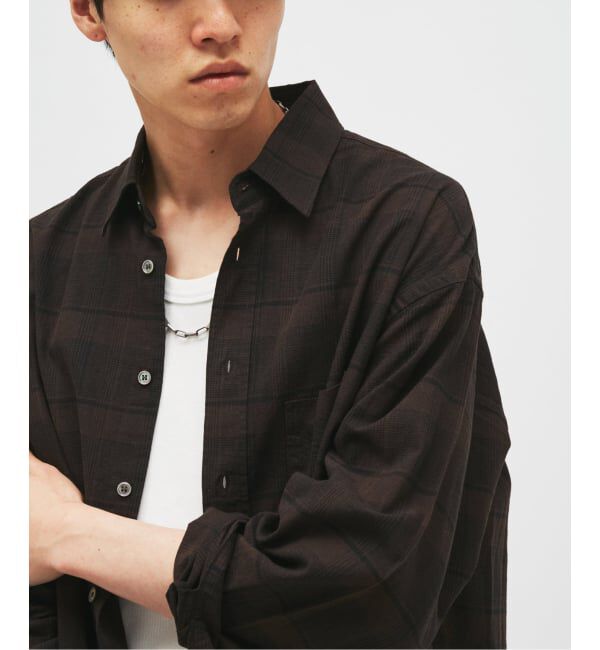 JOURNAL STANDARD「《予約》TRISECT2 / コットン リネン FAT レギュラーカラー シャツ」|シャツ・ブラウス|