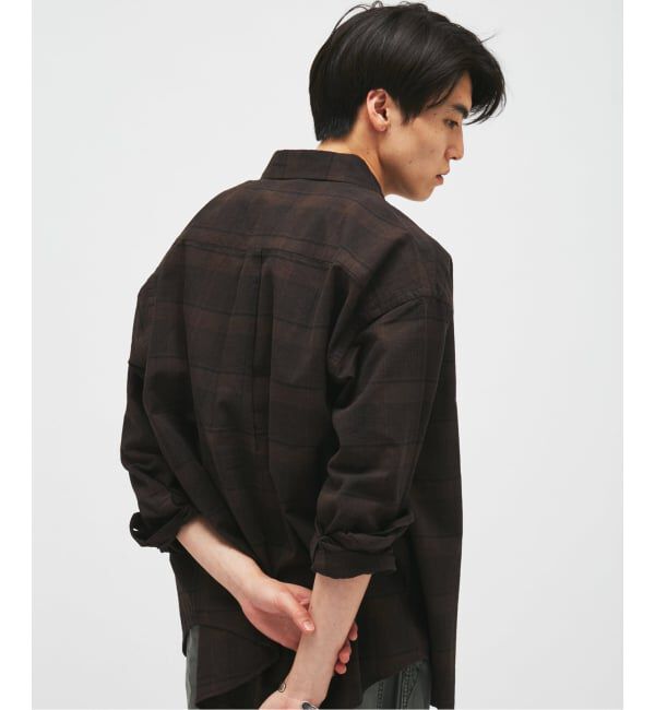 JOURNAL STANDARD「《予約》TRISECT2 / コットン リネン FAT レギュラーカラー シャツ」|シャツ・ブラウス|