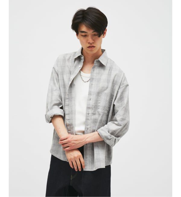 JOURNAL STANDARD「《予約》TRISECT2 / コットン リネン FAT レギュラーカラー シャツ」|シャツ・ブラウス|