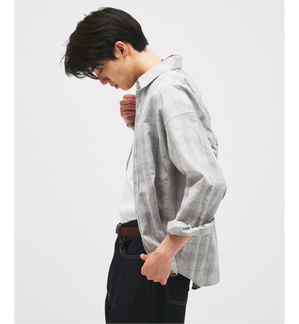 JOURNAL STANDARD「《予約》TRISECT2 / コットン リネン FAT レギュラーカラー シャツ」|シャツ・ブラウス|