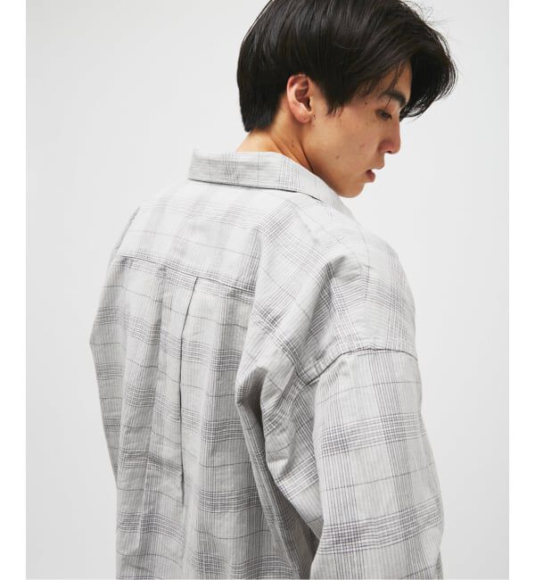 JOURNAL STANDARD「《予約》TRISECT2 / コットン リネン FAT レギュラーカラー シャツ」|シャツ・ブラウス|
