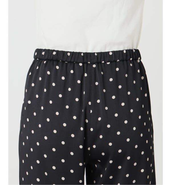 Spick and Span「《セットアップ可 / 予約》レースドッキングドットサテンパンツ」|その他|