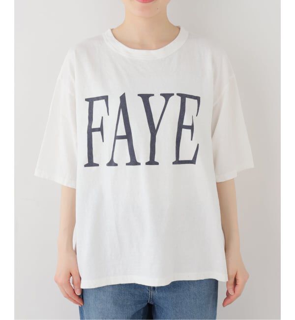 FRAMeWORK「《追加》ラフィー天竺ネームロゴTEE2」|Tシャツ・カットソー|