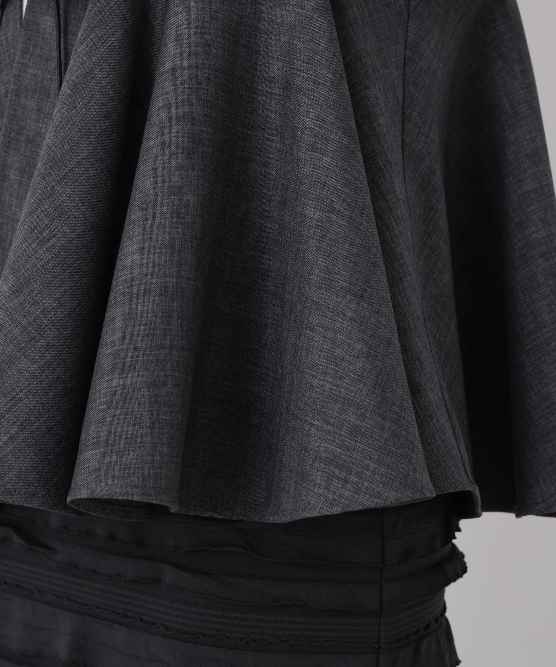 nano･universe「前後2wayリネンライクリボン結びジレブラウス(セットアップ可)」|シャツ・ブラウス|