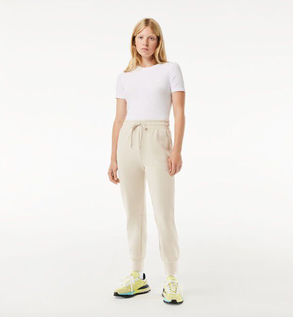 LACOSTE「テクニカルスウェットパンツ」|その他|サンドベージュ
