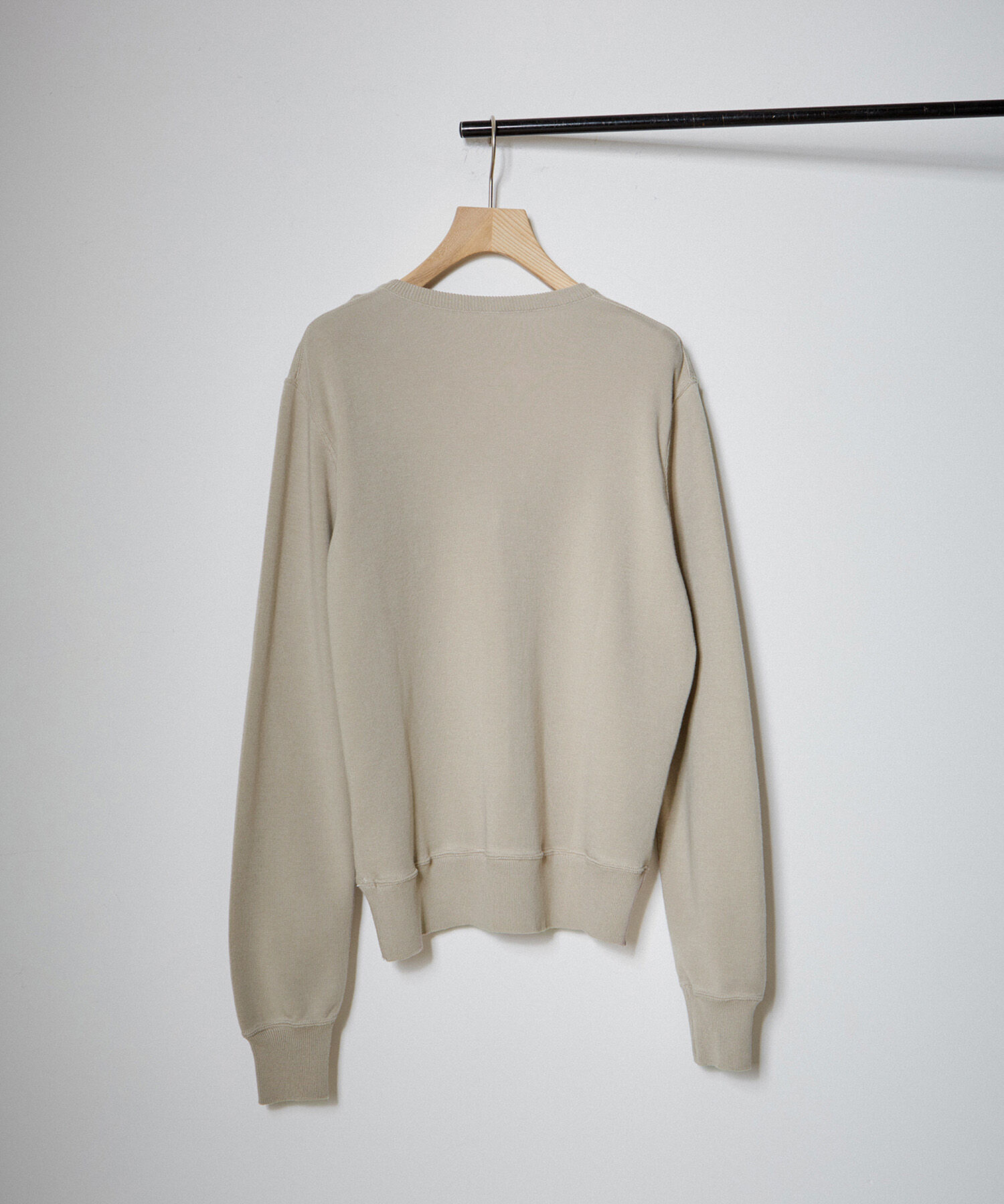 SALON adam et rope'「オーガニックコットンスムースVネックプルオーバー【洗える】」|ニット・セーター|
