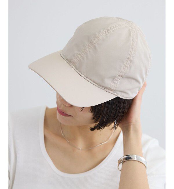 SALON adam et rope'「【WEB限定】ストール付き2WAYキャップ / UVカット・撥水」|キャップ・キャスケット|