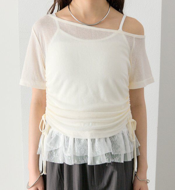  「ティアードキャミSETトップス」|Tシャツ・カットソー|