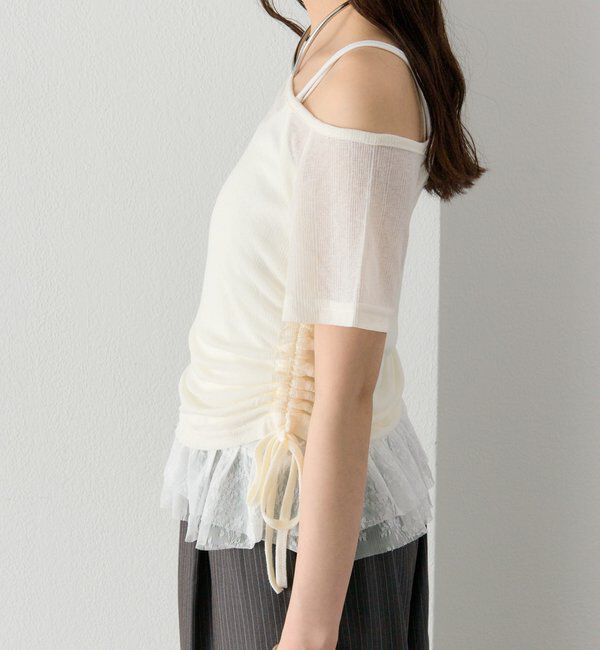  「ティアードキャミSETトップス」|Tシャツ・カットソー|