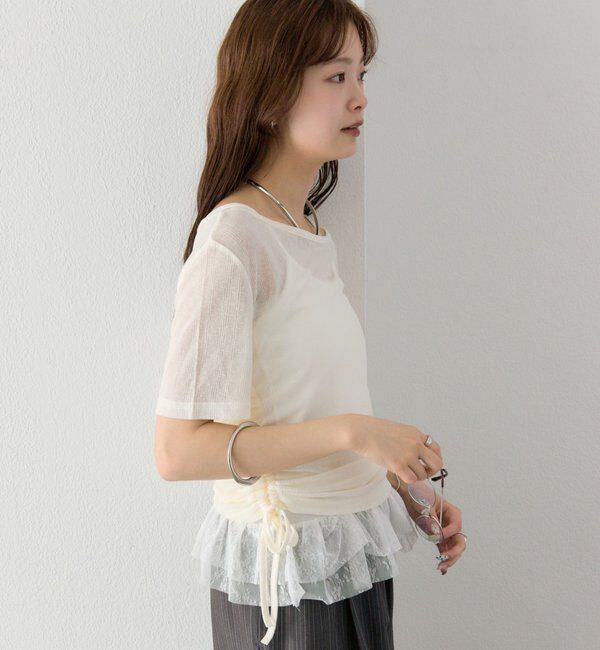  「ティアードキャミSETトップス」|Tシャツ・カットソー|