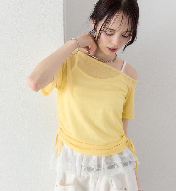  「ティアードキャミSETトップス」|Tシャツ・カットソー|