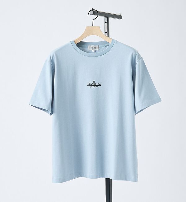ABAHOUSE「【CITY PRINT】半袖Tシャツ」|Tシャツ・カットソー|
