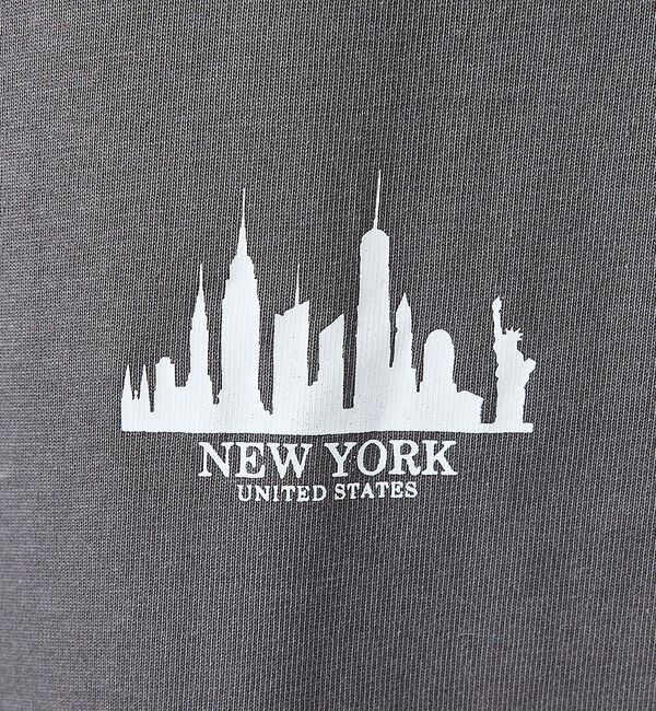 ABAHOUSE「【CITY PRINT】半袖Tシャツ」|Tシャツ・カットソー|