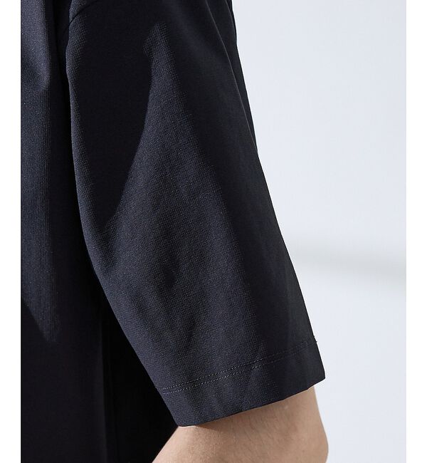 ABAHOUSE「【セットアップ対応】360&deg;ストレッチ リップストップ リラックス ポロシャツ/」|ポロシャツ|