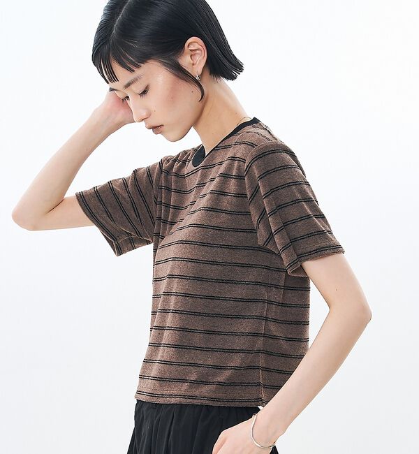 NOMINE「パイル 半袖 Tシャツ【予約】」|Tシャツ・カットソー|