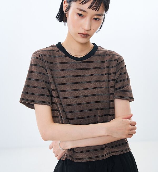 NOMINE「パイル 半袖 Tシャツ【予約】」|Tシャツ・カットソー|